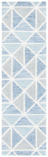 Safavieh Abstract Abt655A Ivory/Blue Rugs.