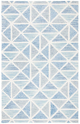 Safavieh Abstract Abt655A Ivory/Blue Rugs.