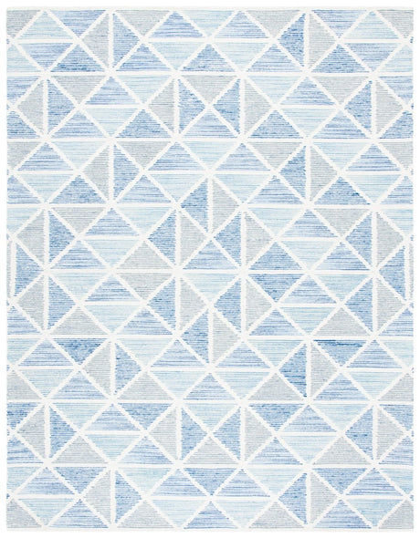 Safavieh Abstract Abt655A Ivory/Blue Rugs.