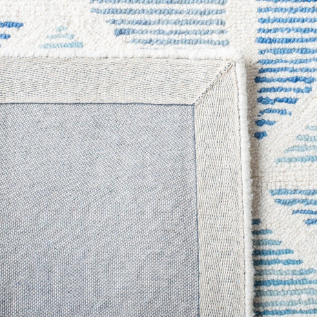 Safavieh Abstract Abt655A Ivory/Blue Rugs.