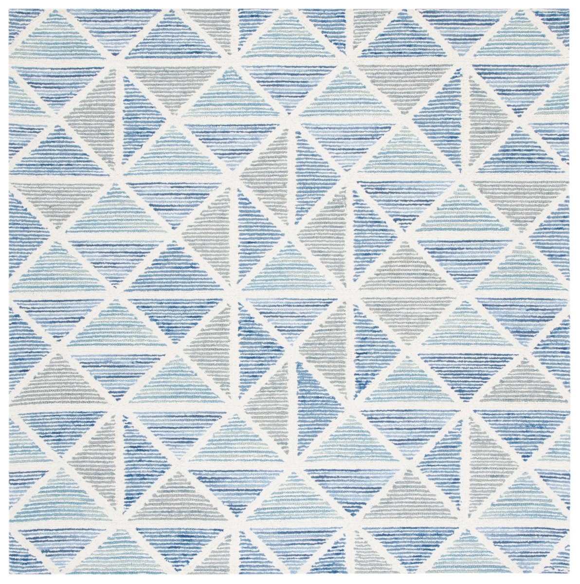 Safavieh Abstract Abt655A Ivory/Blue Rugs.