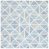 Safavieh Abstract Abt655A Ivory/Blue Rugs.