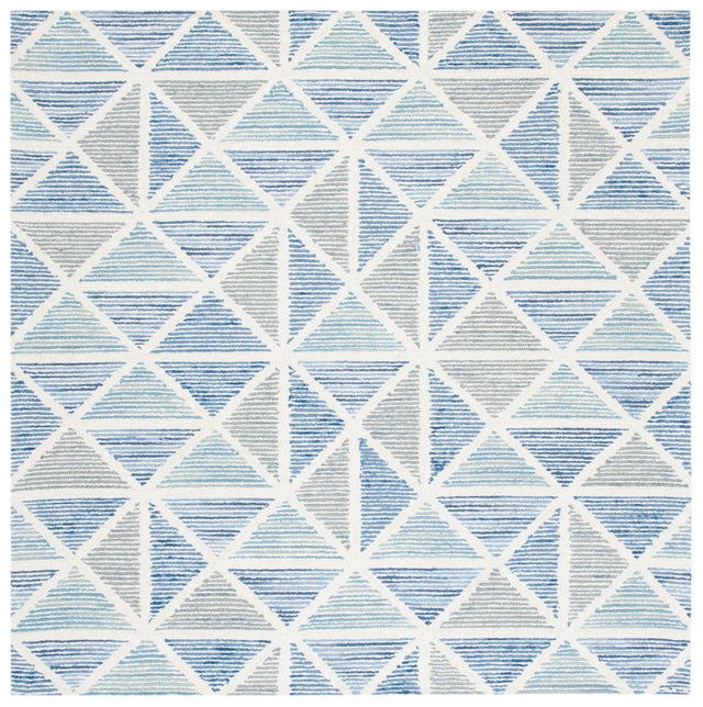 Safavieh Abstract Abt655A Ivory/Blue Rugs.