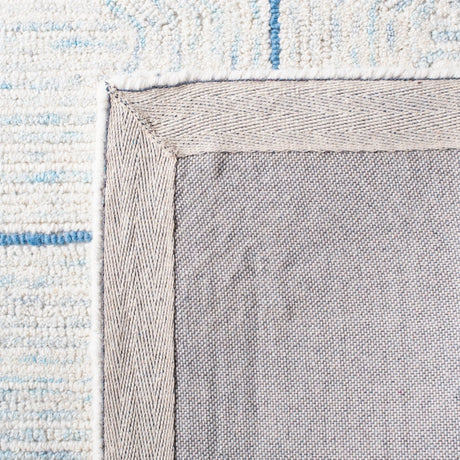 Safavieh Abstract Abt658A Ivory/Blue Rugs.