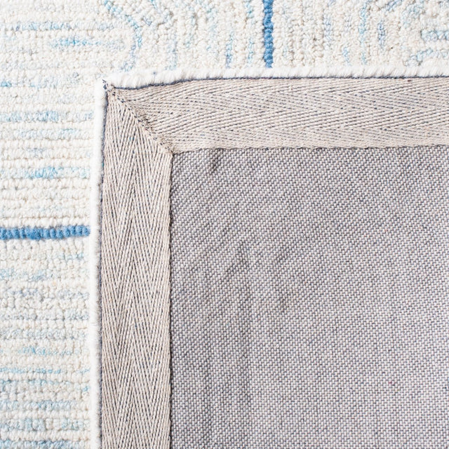 Safavieh Abstract Abt658A Ivory/Blue Rugs.