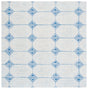 Safavieh Abstract Abt658A Ivory/Blue Rugs.