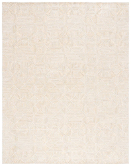 Safavieh Abstract Abt763D Gold/Ivory Rug.