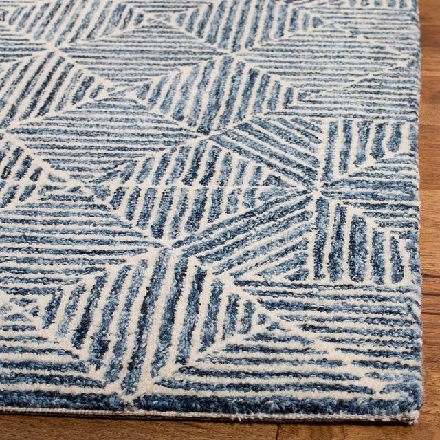 Safavieh Abstract Abt763M Blue Rugs.