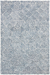 Safavieh Abstract Abt763M Blue Rugs.
