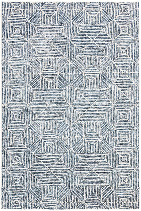 Safavieh Abstract Abt763M Blue Rugs.