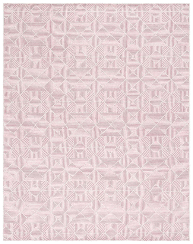 Safavieh Abstract Abt763U Pink/Ivory Rug.