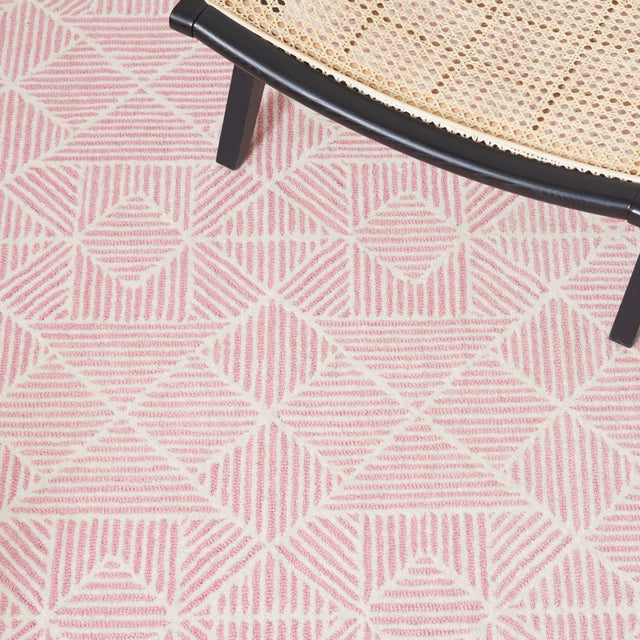 Safavieh Abstract Abt763U Pink/Ivory Rug.