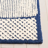 Safavieh Abstract 4'-0" x 6'-0" Rug in Ivory / Navy