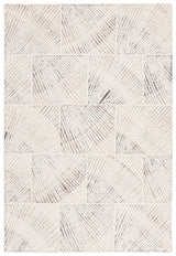 Safavieh Abstract 4'-0" x 6'-0" Rug in Ivory / Brown