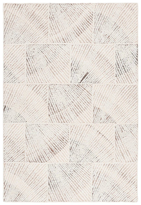 Safavieh Abstract 4'-0" x 6'-0" Rug in Ivory / Brown