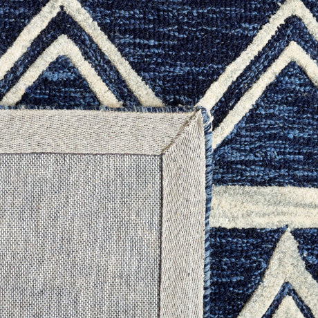 Safavieh Abstract Abt851N Navy/Ivory Rugs.