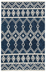 Safavieh Abstract Abt851N Navy/Ivory Rugs.