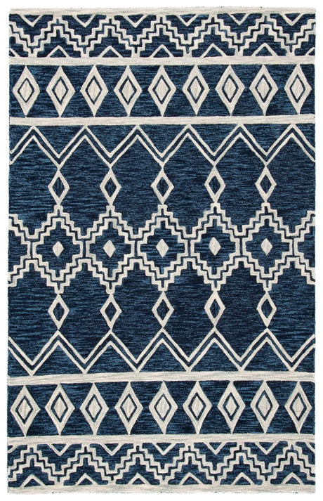 Safavieh Abstract Abt851N Navy/Ivory Rugs.