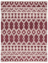 Safavieh Abstract Abt851Q Red/Ivory Rug.