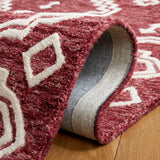 Safavieh Abstract Abt852Q Red/Ivory Rugs.