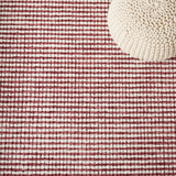 Safavieh Abstract Abt853Q Red/Ivory Rugs.