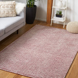 Safavieh Abstract Abt853Q Red/Ivory Rugs.