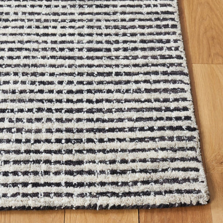 Safavieh Abstract Abt853Z Black/Ivory Rug.