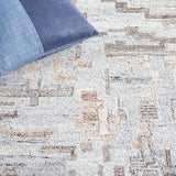 Safavieh Abstract Abt875F Grey/Brown Rug.