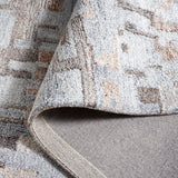 Safavieh Abstract Abt875F Grey/Brown Rug.