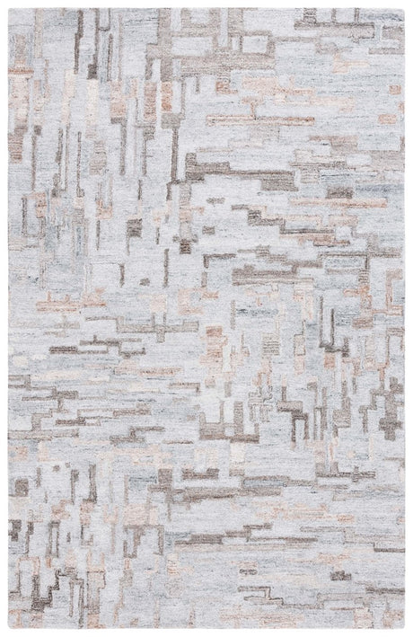 Safavieh Abstract Abt875F Grey/Brown Rug - Safavieh - abt875f - 3