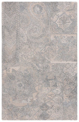 Safavieh Abstract Abt876B Beige/Grey Rug.