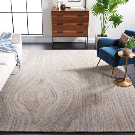 Safavieh Abstract Abt901A Beige/Grey Rug.