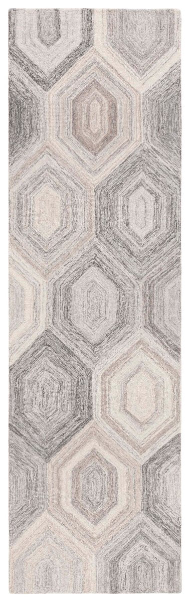 Safavieh Abstract Abt902F Natural/Grey Rug.