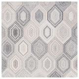 Safavieh Abstract Abt902F Natural/Grey Rug.