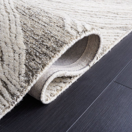 Safavieh Abstract Abt925H Charcoal/Ivory Rug.