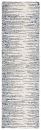 Safavieh Abstract Abt926M Ivory/Dark Blue Rug.