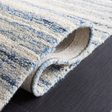 Safavieh Abstract Abt926M Ivory/Dark Blue Rug.