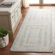 Safavieh Abstract 2'-3" x 8'-0" Rug in Ivory / Blue