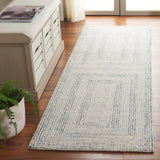 Safavieh Abstract 2'-3" x 8'-0" Rug in Ivory / Blue