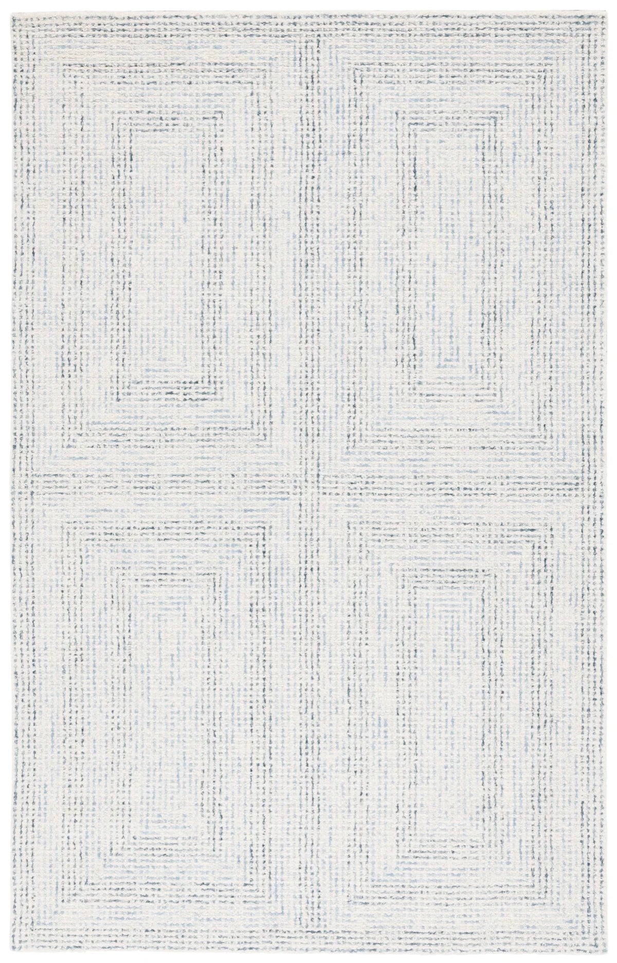 Safavieh Abstract 4'-0" x 6'-0" Rug in Ivory / Blue