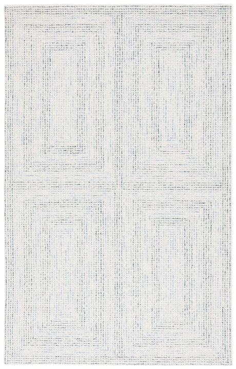 Safavieh Abstract 4'-0" x 6'-0" Rug in Ivory / Blue