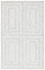 Safavieh Abstract 4'-0" x 6'-0" Rug in Ivory / Blue