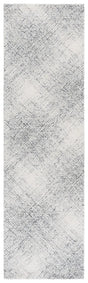 Safavieh Abstract 2'-3" x 8'-0" Rug in Ivory / Black