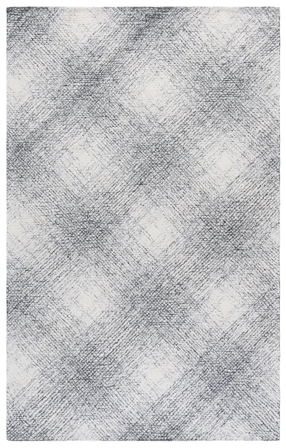Safavieh Abstract 4'-0" x 6'-0" Rug in Ivory / Black