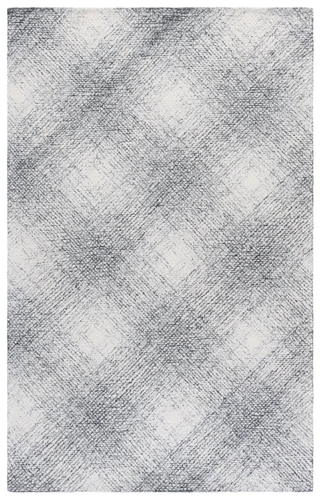 Safavieh Abstract 4'-0" x 6'-0" Rug in Ivory / Black