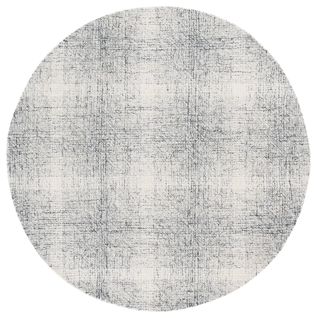 Safavieh Abstract 6'-0" x 6'-0" Rug in Ivory / Black