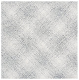 Safavieh Abstract 6'-0" x 6'-0" Rug in Ivory / Black