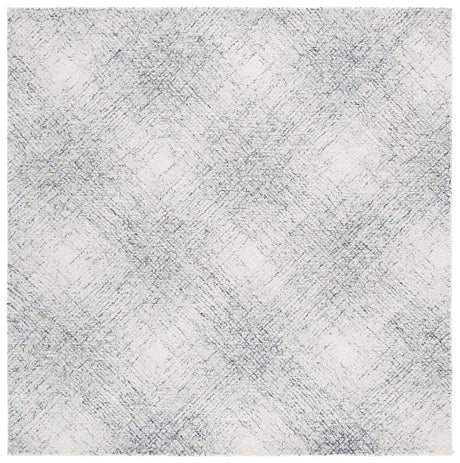 Safavieh Abstract 6'-0" x 6'-0" Rug in Ivory / Black