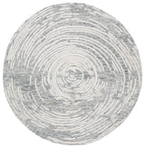 Safavieh Abstract 6'-0" x 6'-0" Rug in Grey / Ivory