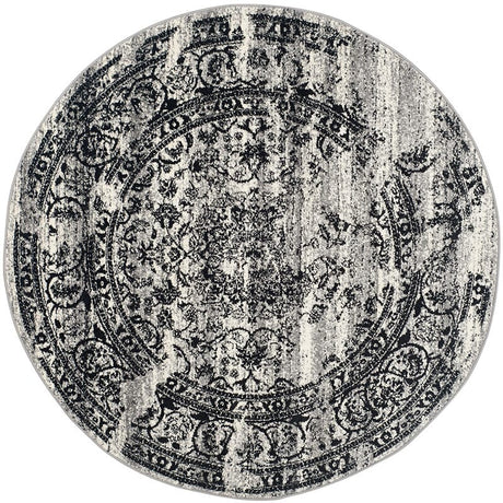 Safavieh Adirondack Adr101A Silver / Black Rugs - Safavieh - adr101a - 4r